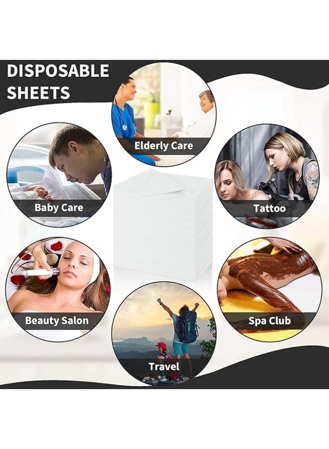 Disposable BLUE 30GSM Non-Woven Bed Sheet 80x180CM, Roll Spa Bed Waterproof Bed Cover, Massage Table Paper Roll for Massage, Spa, Tattoo and Exam Tables 50 sheets - Pack of 1 - Image 4